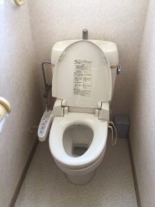 トイレ　水が止まらない　水がでない　部品交換　止水栓
